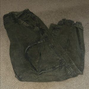 NWT Olive Green free people Cargo Pants
